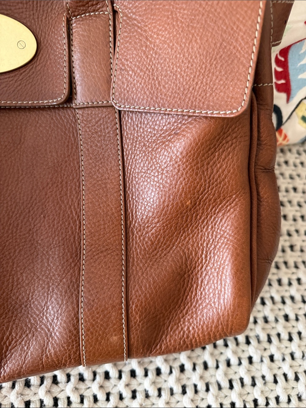 Authentic Mulberry bayswater in Oak. - Picture 13 of 17